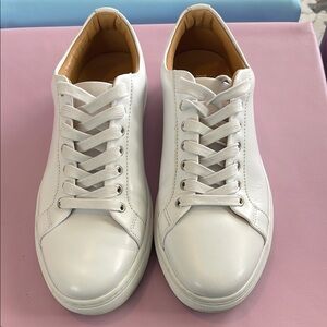 Thursday Boot Company White Low-Top Sneakers – Men’s Size 8.5 | Premium Leather